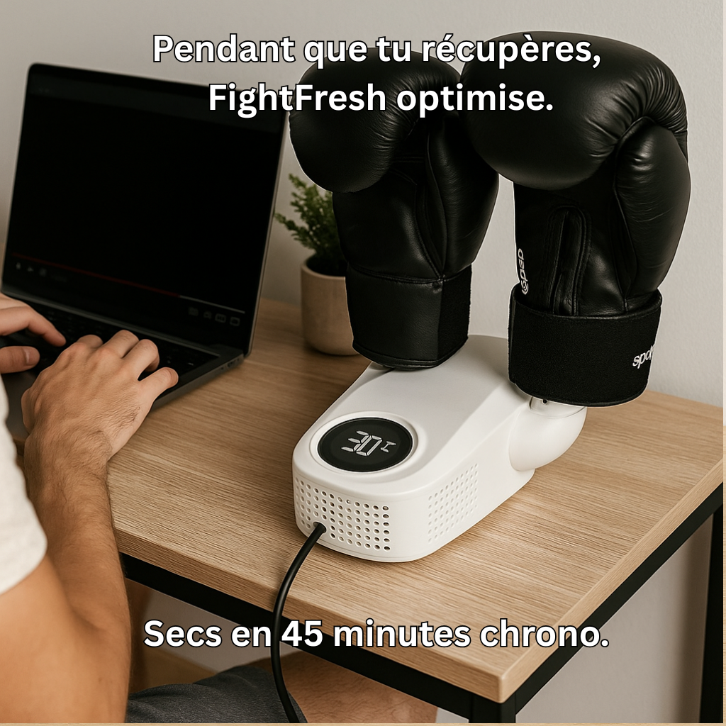 FightFresh™ - Sèche tes gants comme un pro