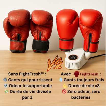 FightFresh™ - Sèche tes gants comme un pro