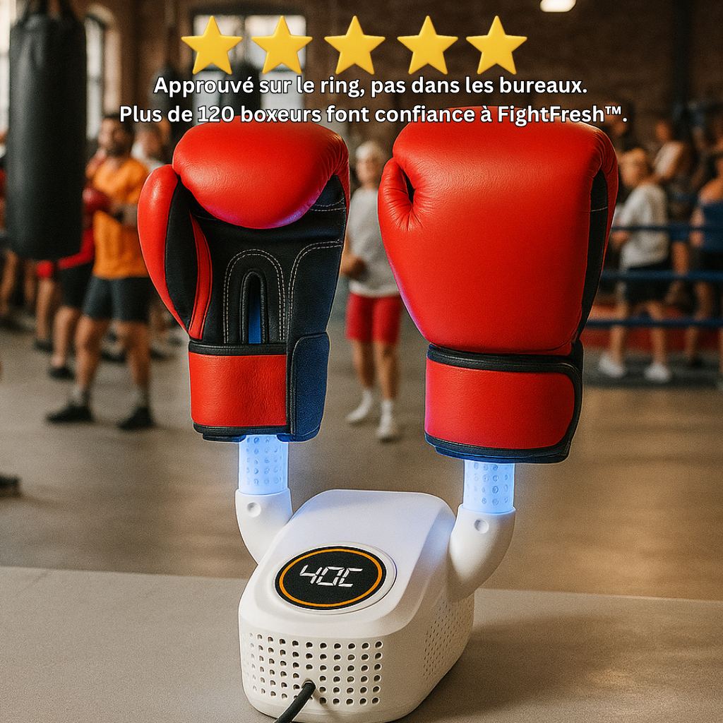 FightFresh™ - Sèche tes gants comme un pro